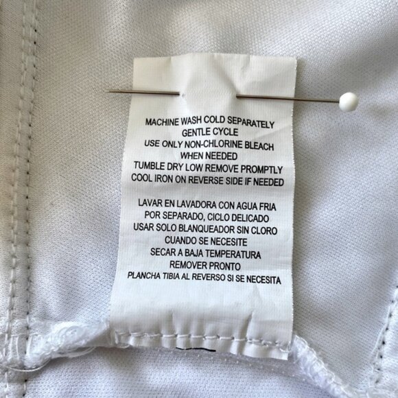 Strapless A-line black & white floral mini dress. Juniors size 5 - Picture 6 of 9